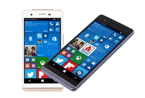 Smartphone Windows 10 mỏng nhất thế giới