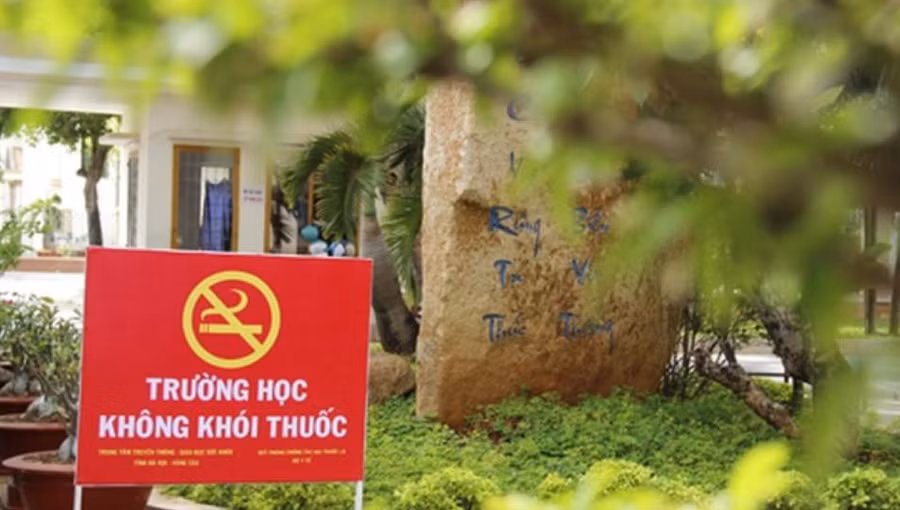 Mô hình trường học không khói thuốc được triển khai rộng khắp ảnh 1