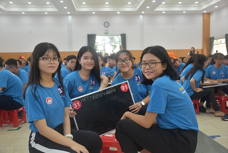 HS Trường THPT Nguyễn Hiền hào hứng bước vào vòng sơ khảo HS Trường THPT Nguyễn Hiền hào hứng bước vào vòng sơ khảo