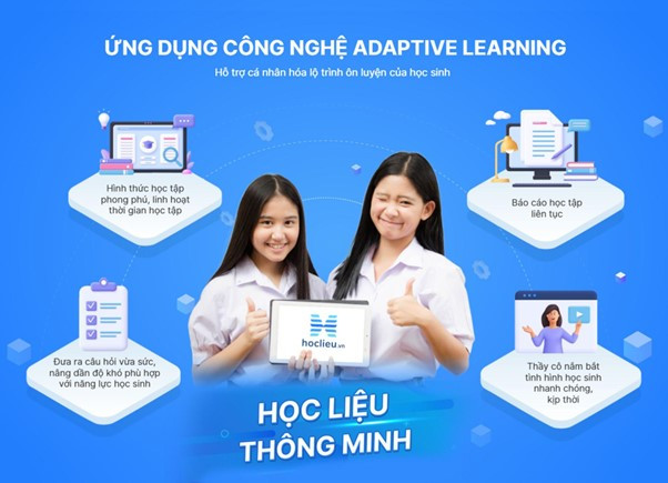 Hệ thống học liệu thông minh góp phần thúc đẩy chuyển đổi số trong giáo dục quận Ba Đình.