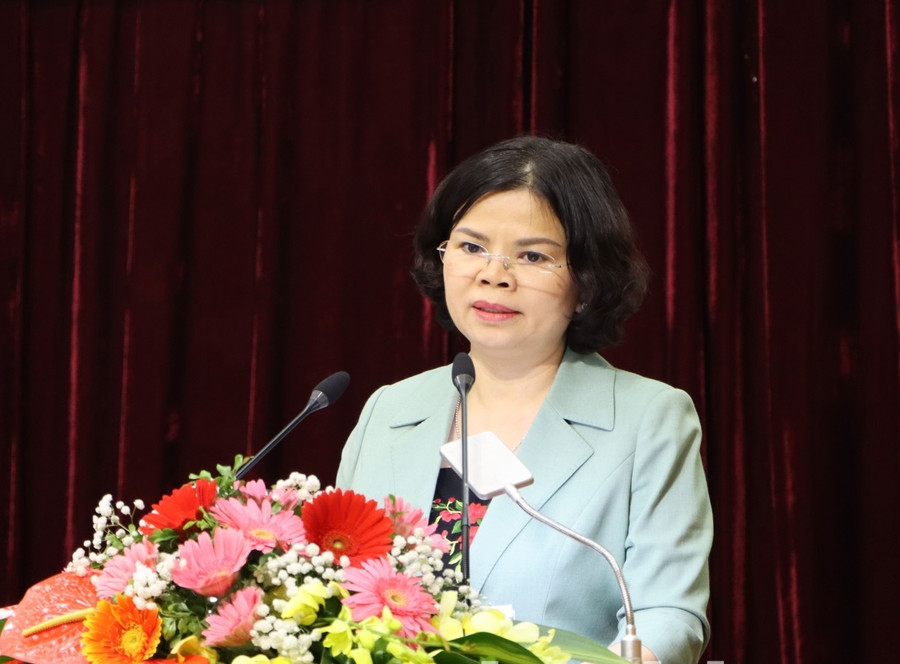 Chủ tịch UBND tỉnh Bắc Ninh - Nguyễn Hương Giang đánh giá cao kết quả ngành GD&ĐT đạt được trong năm học 2022 - 2023. Chủ tịch UBND tỉnh Bắc Ninh - Nguyễn Hương Giang đánh giá cao kết quả ngành GD&ĐT đạt được trong năm học 2022 - 2023.