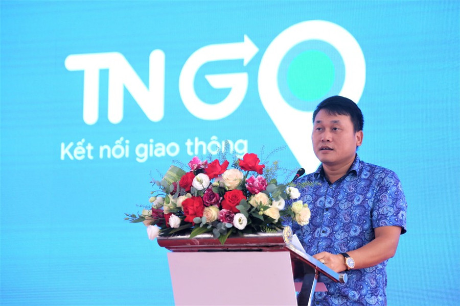 Ông Đỗ Bá Dân – Chủ tịch Hội đồng quản trị Tập đoàn Trí Nam báo cáo tại lễ khai trương. Ông Đỗ Bá Dân – Chủ tịch Hội đồng quản trị Tập đoàn Trí Nam báo cáo tại lễ khai trương.