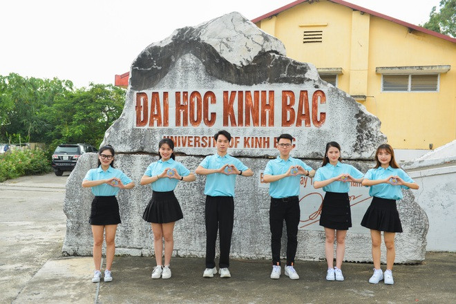 Sinh viên Trường Đại học Kinh Bắc.