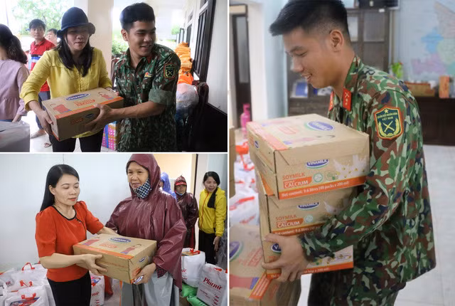 Người lao động Vinamilk góp ngày lương, hỗ trợ miền Trung mùa bão lũ gần 4 tỷ đồng - Ảnh 2. Người lao động Vinamilk góp ngày lương, hỗ trợ miền Trung mùa bão lũ gần 4 tỷ đồng - Ảnh 2.