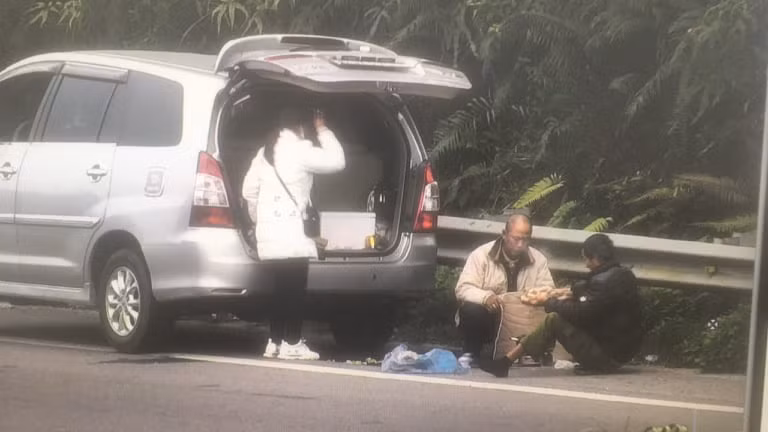 Hình ảnh được camera an ninh ghi lại.