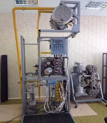 Hệ thống Vozdukh đang được sử dụng để loại bỏ CO2 trên Trạm Vũ trụ Quốc tế. Ảnh: Twitter.