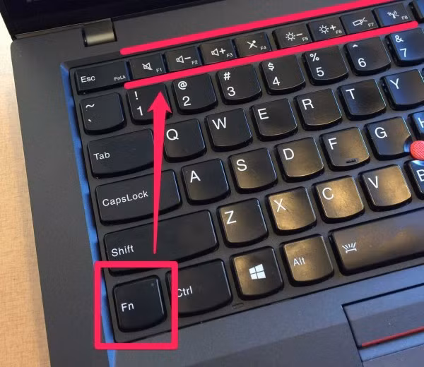 Bấm tổ hợp phím Fn và phím chức năng để kích hoạt các chức năng phụ kèm theo trên các phím chức năng