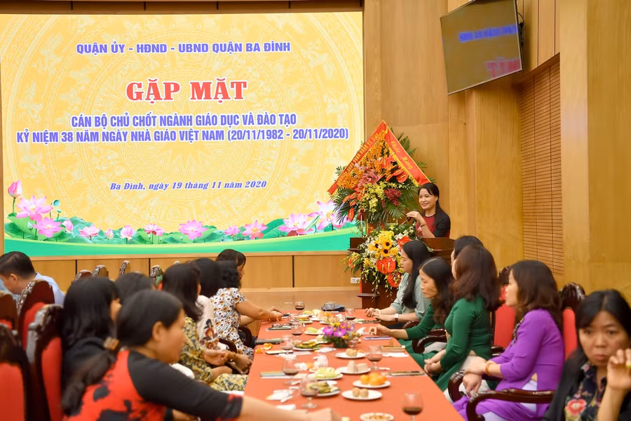 Quang cảnh buổi gặp mặt.