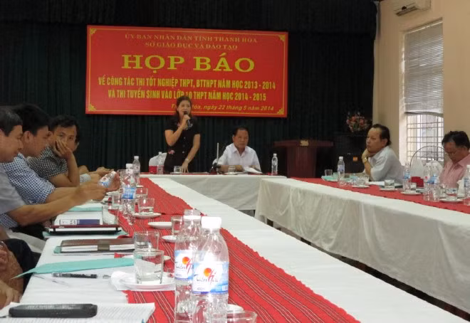 Toàn cảnh buổi họp báo. Ảnh: Nguyễn Quỳnh.