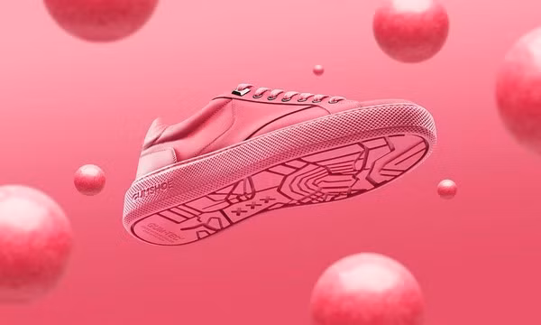 Gumshoe có phần đế giày bằng hợp chất đặc biệt được tạo ra từ bã kẹo cao su