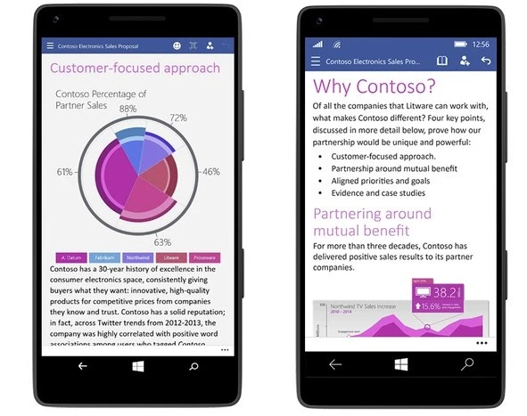 Office di động cho Windows 10 sẽ ra mắt cuối tháng 4