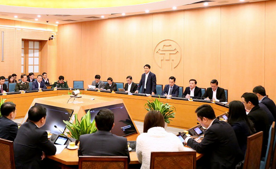 Hà Nội phun khử trùng tất cả các trường học để phòng, chống dịch do virut Corona