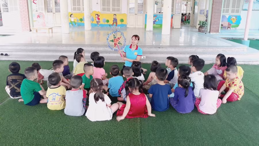 Học sinh Trường MN Liên Mạc (Bắc Từ Liêm)