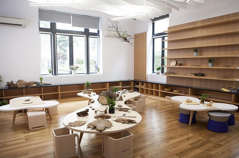 Một góc học tập của Trường MN Thế giới Mặt trời – Little Em’s