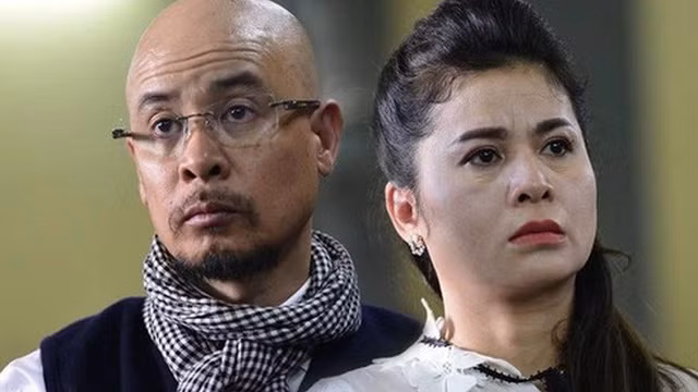 Ông Đặng Lê Nguyên Vũ và bà Lê Hoàng Diệp Thảo