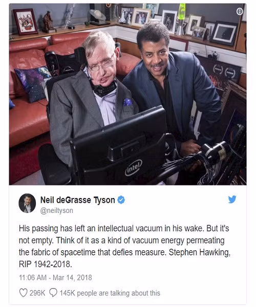 Cộng đồng khoa học thương tiếc giáo sư Stephen Hawking ảnh 5