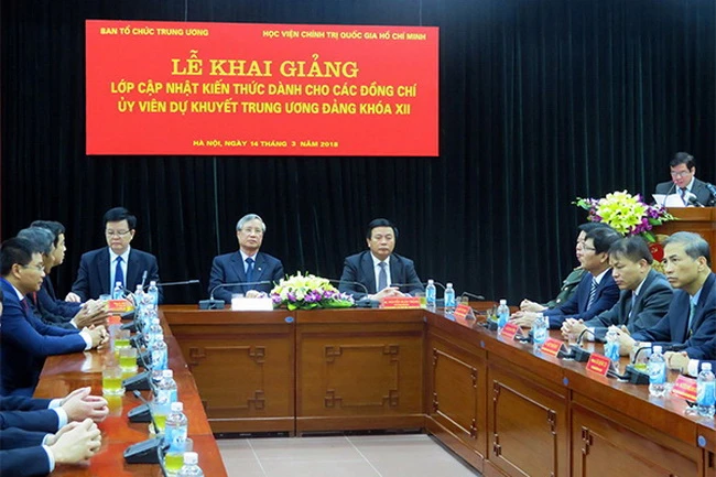 Cán bộ phải thường xuyên được đào tạo, bồi dưỡng