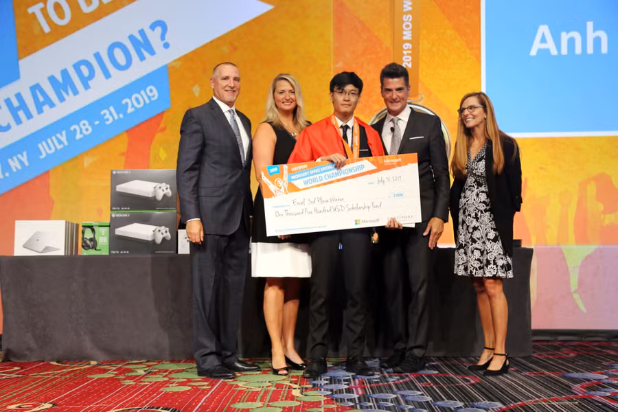 Việt Nam đạt thành tích cao tại cuộc thi Vô địch Tin học Văn phòng Thế giới 