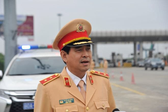 Trung tướng Vũ Đỗ Anh Dũng, Cục trưởng Cục CSGT. Trung tướng Vũ Đỗ Anh Dũng, Cục trưởng Cục CSGT.