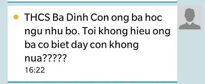 Tin nhắn miệt thị của đối tượng Nguyễn Việt Cường.