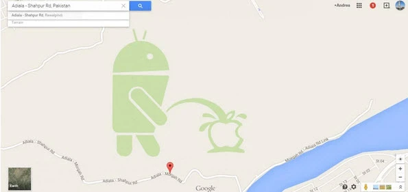 “Tè bậy lên Apple” trên Google Maps, Google xin lỗi 