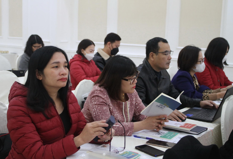 Các đại biểu dự tập huấn.