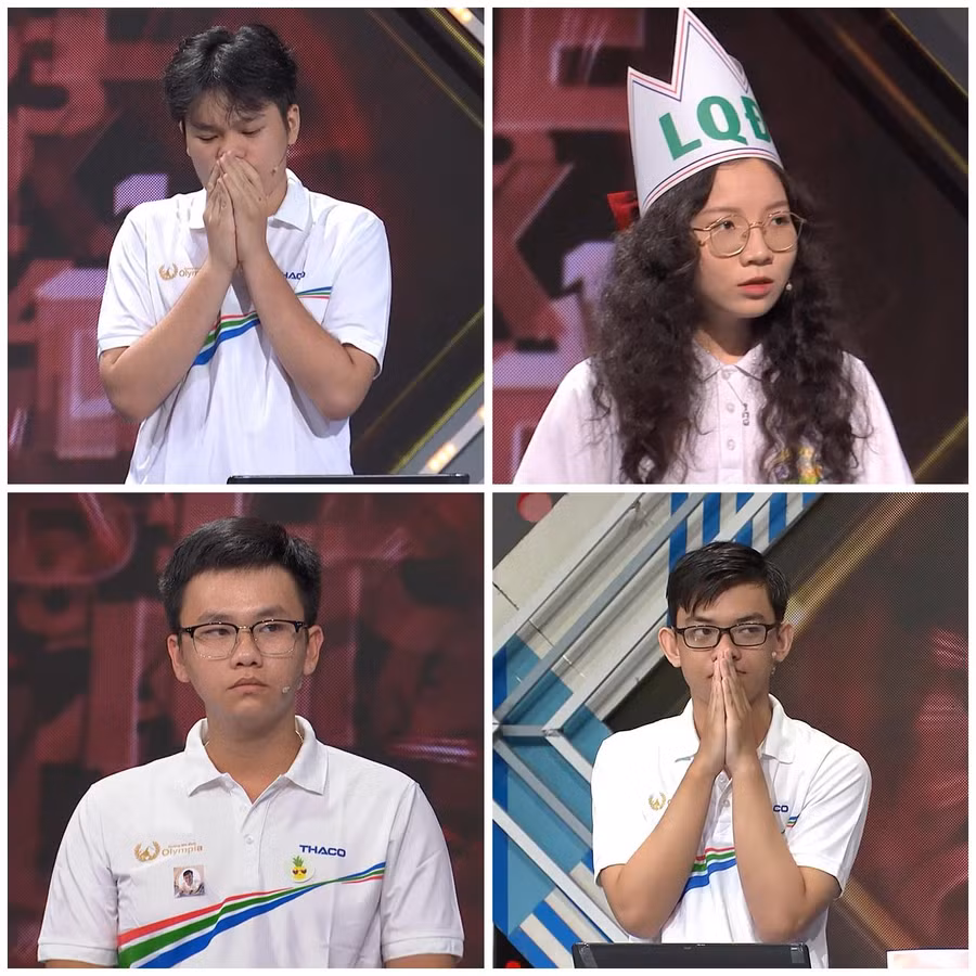 Các thí sinh dự thi