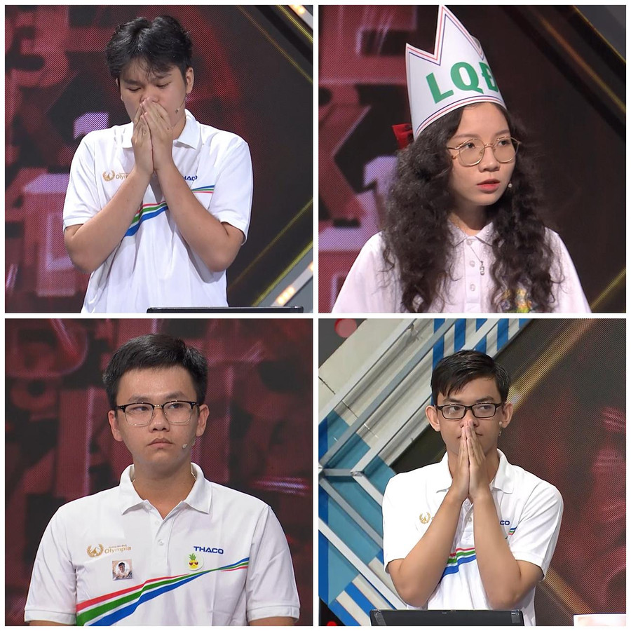 Các thí sinh dự thi Các thí sinh dự thi