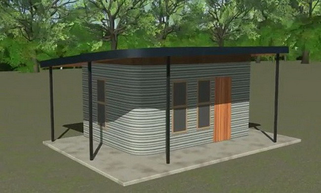Công nghệ in 3D giúp xây nhà trong vòng một ngày