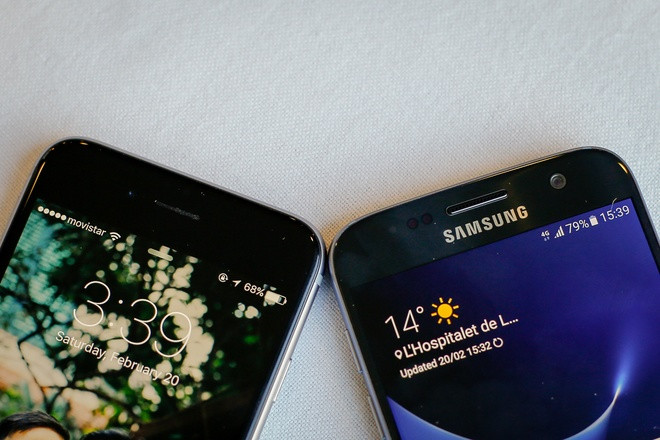 So sánh Samsung Galaxy S7 và iPhone 6s