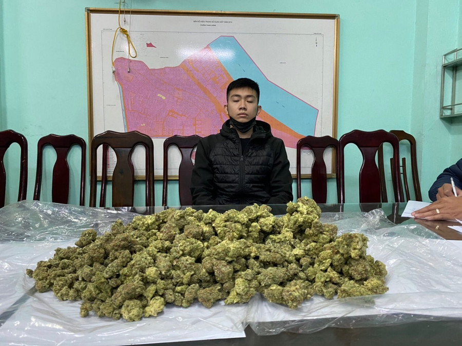 Tanng vật lực lượng chức năng thu giữ từ Hải.