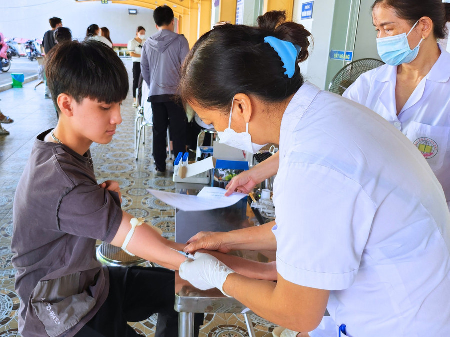 Khám sức khỏe cho tân sinh Trường Đại học Kinh Bắc. Khám sức khỏe cho tân sinh Trường Đại học Kinh Bắc.