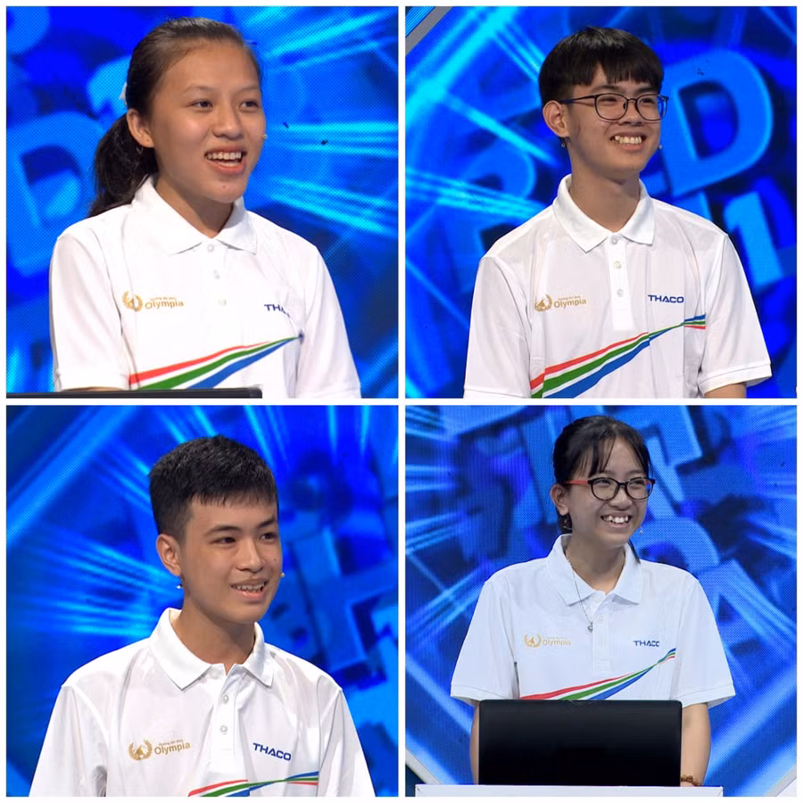 Các thí sinh tham dự cuộc thi.