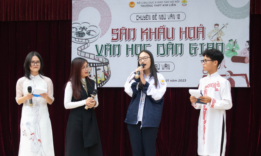 Học sinh hào hứng với các giờ học của chương trình GDPT mới. Học sinh hào hứng với các giờ học của chương trình GDPT mới.