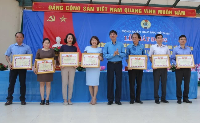 Ngành Giáo dục hưởng ứng tháng hành động về an toàn vệ sinh lao động năm 2018