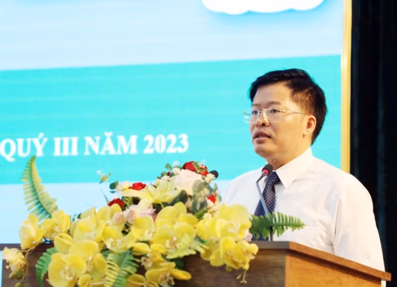 Giám đốc Sở TT&TT Bắc Ninh - Nguyễn Trung Hiền phát biểu tại hội nghị.