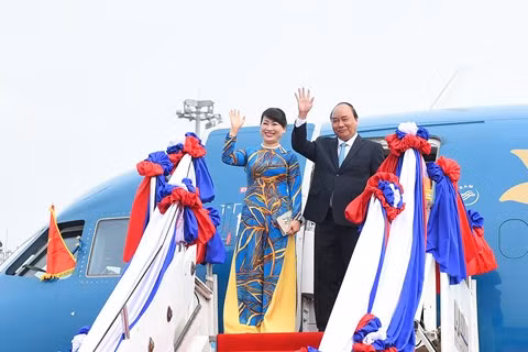 Thủ tướng lên đường dự Hội nghị Mekong – Nhật Bản và thăm Nhật Bản