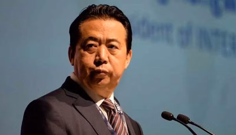 Giám đốc Interpol Mạnh Hoành Vĩ. (Ảnh: Reuters)