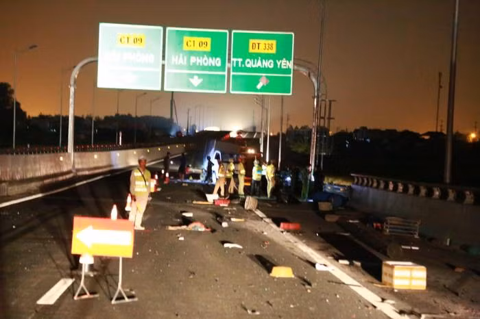 Vụ tai nạn thảm khốc khiến 2 người chết, 2 người bị thương, ảnh: ATGT