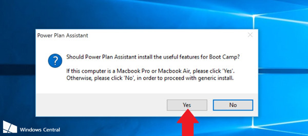 Hướng dẫn kích hoạt trackpad MacBook chạy Windows 10: Bấm Yes để chấp nhận các thay đổi cho Boot Camp, sau đó bạn hãy khởi động lại máy tính. B7,5-Huong-dan-kich-hoat-trackpad-MacBook-Windows-10.jpg