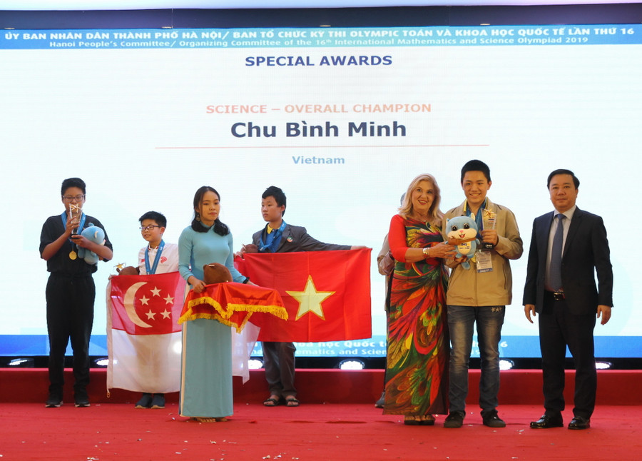 Hà Nội tổ chức thành công kì thi Toán và Khoa học quốc tế IMSO 2019 ảnh 6