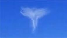 "Thiên thần" xuất hiện trên bầu trời Mỹ?
