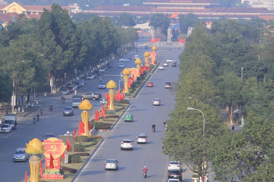 Một góc thành phố Bắc Ninh.