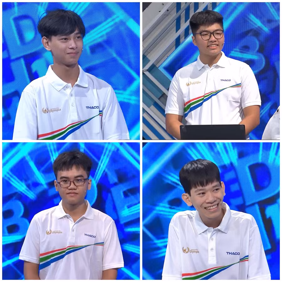 Các thí sinh dự thi