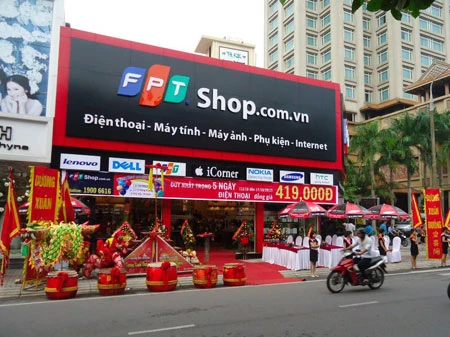 FPT Shop đã mở thêm 50 cửa hàng trong năm 2013