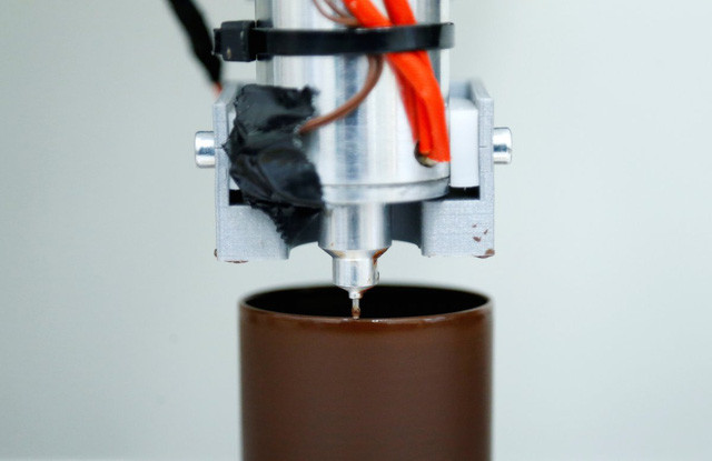 Robot tạo hình sô cô la 3D đẹp đến khó tin ảnh 3 Sô cô la có thể ăn được ngay sau quá trình in tạo hình kéo dài từ 10 phút đến 3 tiếng.