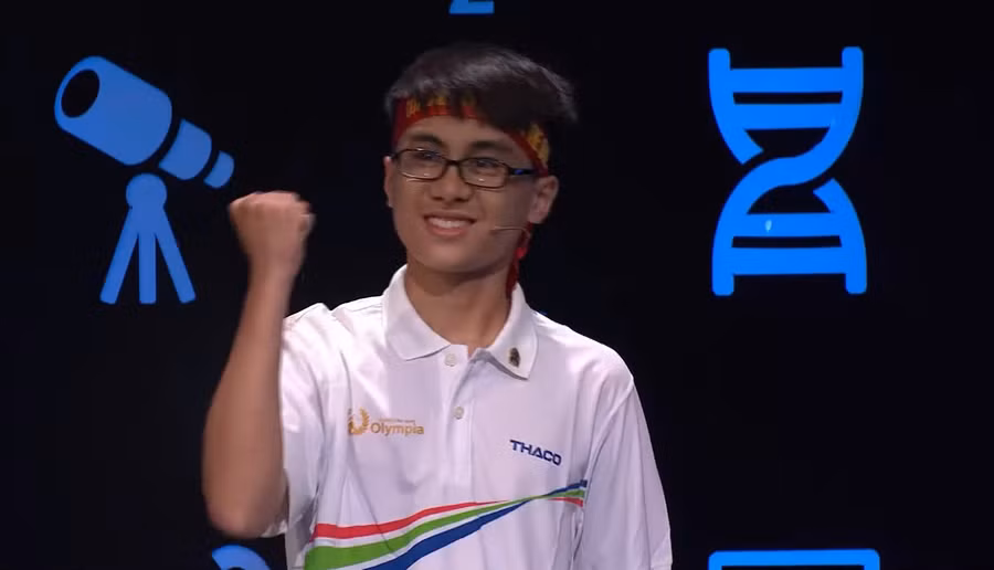 Học sinh đầu tiên chiến thắng tại Olympia năm thứ 20 với luật chơi hoàn toàn mới