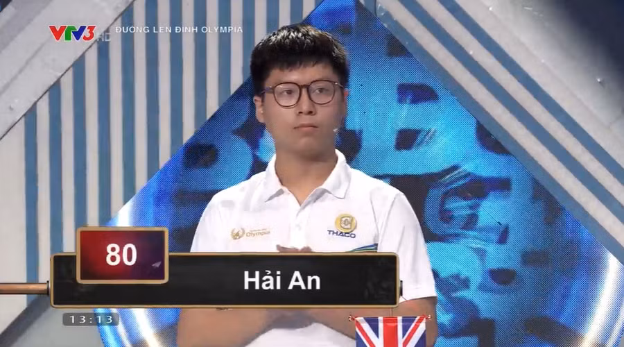 Hải An tự tin vượt qua các câu hỏi