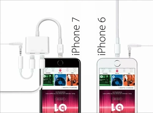 Bỏ giắc cắm tai nghe khiến iPhone 7 phải sử dụng các đầu chuyển phức tạp hơn. 