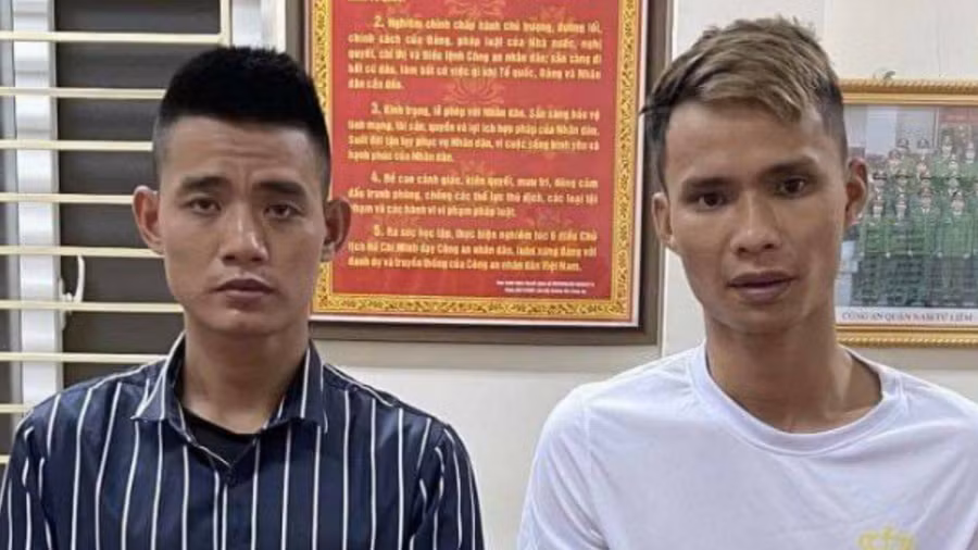 Cặp đôi gây ra nhiều vụ cướp giật bị bắt.